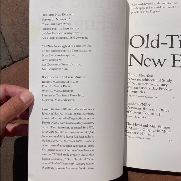 1997 Old-Time New England SPNEA Ogden Codman Probate Howland Mill New Bedford - Picture 11 of 12